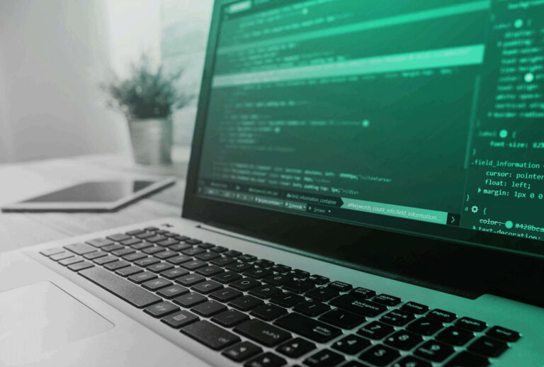 Computer mit Programmcodedarstellung